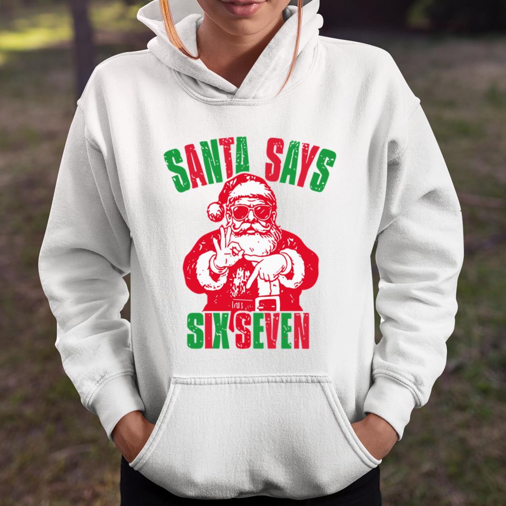 Santa Six Seven Christmas Shirt Shirt